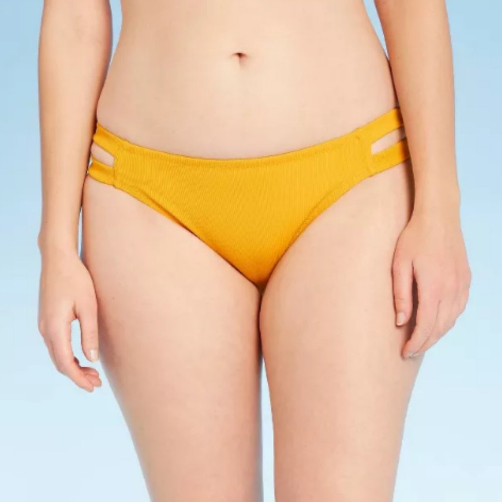 Shade & Shore Yellow Bikini Bottom